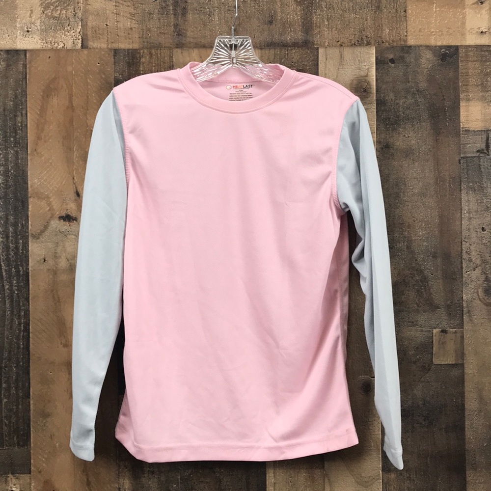 Heat Last Pink Long Sleeve Shirt Size S
